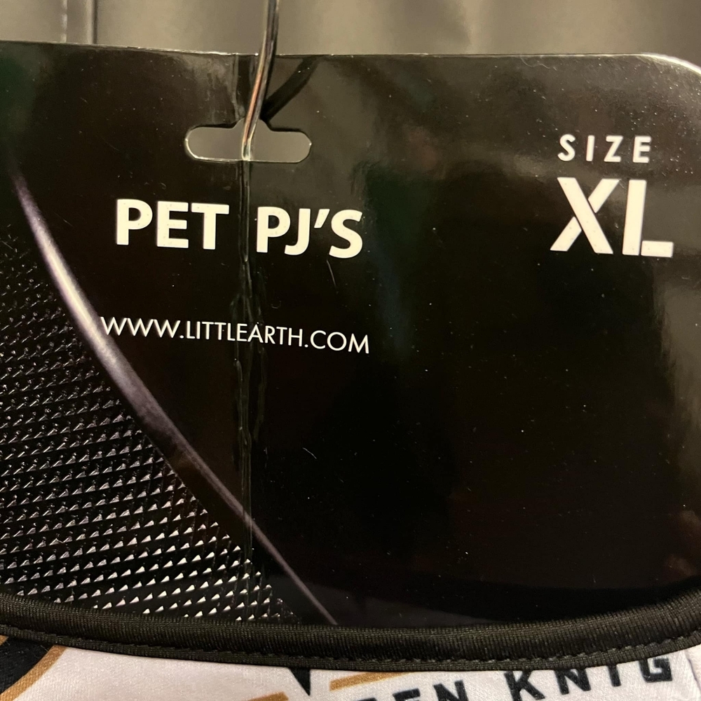 NHL Little Earth Vegas Golden Knights XL Pet PJs - Picture 2 of 8